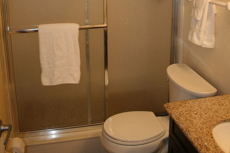 bathroom with walk in shower