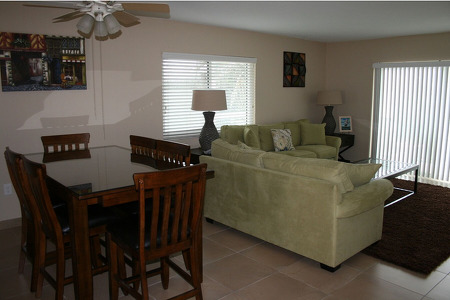 Main area view from Kitchen
